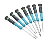 HAZET HAZET Tournevis électronique 811EL/7, Profil cruciforme PH, Profil fente, 7 pièces, 0,2 x 1,5 - 0,5 x 3, PH00 - PH1 Quantité:1