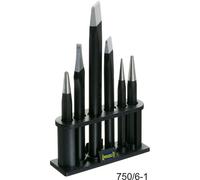 Hazet Jeu de burins, chasse-pointes, pointeaux - Nombre d'outils: 6 - 750/6-1
