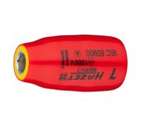 HAZET Jeu de clés à douille hexagonales 880KV-7 carré creux 10 mm (3/8 pouce) hexagone externe profil de traction 7 mm HAZET Quantité:1