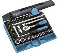 Hazet Jeu de clés à douille métrique 1/4\ (6.3 mm) 33 pièces 854T