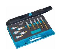HAZET Jeu de douilles mâles 990/10 ∙ Carré creux 12,5 mm (1/2 pouce) ∙ Profil denture multiple intérieur XZN ∙ Nombre d'outils : 10 ∙ M8 - M16 HAZET Quantité:1