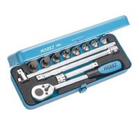 Hazet Jeu de douilles mâles - Carré creux 12,5 mm (1/2 pouce) - Profil à 6 pans intérieurs - Nombre d'outils: 12 - 985