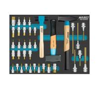 HAZET Jeu de douilles mâles Hazet 163-534/37, nombre d'outils : 37 Quantité:1