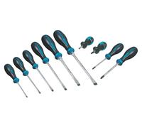 HAZET Jeu de tournevis HEXAnamic 802/10 profil à fente, profil cruciforme PH 0.6 x 3.5 - 1.6 x 10 PH1 - PH2 Nombre d'outils : 10