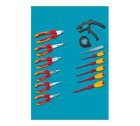 Assortiment d'outils VDE, 14 pièces, 0-20/14