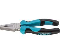 HAZET Pince combinée 1850M-22 I Lames trempées par induction (dureté : 60 HRC) I Poignée ergonomique bi-composant I Pour une coupe précise des matériaux'.