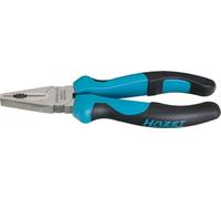 HAZET Pince combinée 1850M-33 180 mm DIN ISO 5746 – lames trempées 60 HRC, poignée bi-composant
