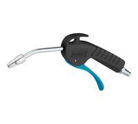 Hazet Pistolet de soufflage 100 mm, avec buse Venturi et tube courbé - 9040P-4
