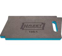 HAZET planche à genoux 195-1, 450 x 210 x 30 mm, effaçable, mousse ergonomique pour un grand confort, forme du logo HAZET, poignée de transport et de suspension