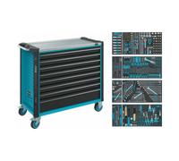 HAZET Servante d’atelier Assistent Hazet 179NXXL-8/378, tiroir plat: 7 x 81 x 870 x 398 mm, tiroir haut: 1 x 166 x 870 x 398 mm, nombre d'outils : 378 Quantité:1