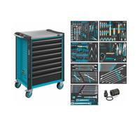 HAZET Servante d’atelier servante d'atelier Assistent Hazet 179NX-8/206, tiroir plat: 8 x 81 x 522 x 398 mm, nombre d'outils : 206 Quantité:1