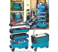 Hazet Servante d'atelier Servante d'atelier - Hauteur x Largeur x Profondeur: 1102 x 725 x 398 - 166C