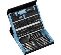 Hazet SmartCase 2200SC-1 Jeu dembouts 69 pièces 6 pans intérieurs, vis à fente, cruciforme Phillips, vis Pozidriv, TORX® intérieur
