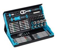 Hazet "SmartCase Jeu de clés à douille et d''embouts 2200SC-32 1/4"", Set d''embouts de vissage"