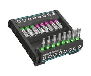 Hazet "SmartHolder 2304SH-3, Bit-Satz 1/4"", Set d''embouts de vissage"