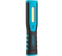 HAZET Solid Light 1979N-85 Lampe à main à LED I Éclairage polyvalent et endurant I Câble de recharge USB-C, luminosité réglable, jusqu'à 20 heures d'autonomie, 300 lm lumière de tête