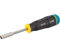 HAZET Tournevis dynamométrique 6001-5.4/3 Nm min-max : 3 - 5.4 Nm Tolérance : 6% Hexagone creux 6,3 (1/4 pouce) Nombre d'outils : 3