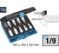 Hazet tournevis Socket Kit Torx 12,5mm 1/2 " Intérieur Torx 9-teil