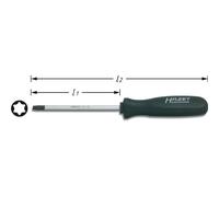 Hazet Tournevis trinamic - Profil TORX intérieur - Taille: T 27 - Longueur totale: 200 mm - 803-T27