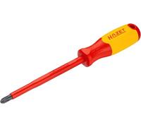 HAZET VDE-Tournevis 811KV-PH3, PH3 cruciforme, avec isolation de protection jusqu'à 1000V, capuchon de protection, design anti-roulement, code couleur'.