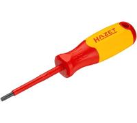 HAZET VDE-Tournevis 811KV-T25, T25 TORX, avec isolation de protection jusqu'à 1000V, capuchon de protection, design anti-roulis, code couleur