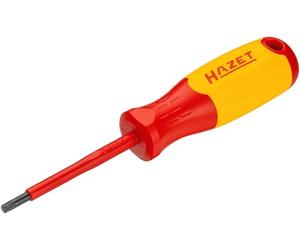 HAZET VDE-Tournevis 811KV-T25, T25 TORX, avec isolation de protection jusqu'à 1000V, capuchon de protection, design anti-roulis, code couleur