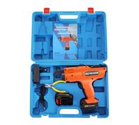 HazLope Lieur Automatique, Machine à Lier sans Fil 12V, 2 Batteries 4500mAh, Pince à Ligature Professionnelle pour Barres d'Armature 8-34mm, 1500 Nœuds, Chantier BTP