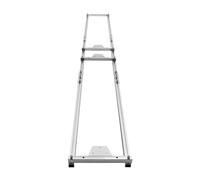 HazLope Rail de Guidage pour Tronçonneuse 106 Pouces, Guide Sciage Bûches Aluminium avec 4 Renforts, Équerre Coupe Planche Réglable pour Transformation Bois