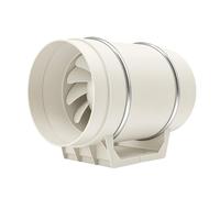 HazLope Ventilateur Conduit 900 m³/h, Extracteur d'Air Gaine 136W 2600 tr/min, Ventilateur Extraction Silencieux 60dB pour Atelier Cave Maison, Diamètre 20cm