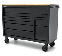 HBM Chariot à outils, 8 tiroirs, 142 cm, noir