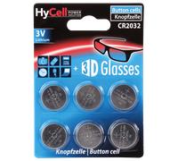 Pile bouton CR 2032 lithium HyCell 200 mAh 3 V 6 pc(s)