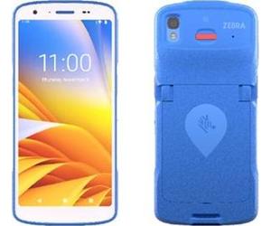 HC50 - Ordinateur mobile avec bouton d'urgence pour le secteur de la santé, Android, imageur 2D, 8 Go de RAM/128 Go de mémoire flash UFS, échangeable à chaud, blanc