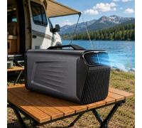 HCAUYNN Climatiseur Portable 5200 BTU, 4 Modes, Double Conduit, 400W