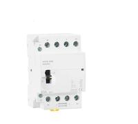 HCH8-63M 4P 40A 24V 110V 220V Din Rail Household AC Modular Contactor With Manual Control Switch 4NO 2NO2NC or 4NC(4P 63A 2NO2NC 110V)
