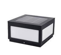 HCIPJQY Colonne De Lampadaire LED Extérieure Étanche, Rechargeable Solaire