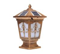 HCIPJQY Lampe Sur Poteau Électrique Industrielle Européenne Avec Allumage/extinction Automatique - Borne Lumineuse Extérieure En Aluminium - Luminaire D'éclairage Public Pour Jardin, Cour Ou