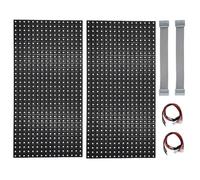 HCLZOE 2 Pièces P10 Module LED Extérieur Polychrome HUB75 SMD3535 32x16 Pixels Panneau D'Affichage LED 320x160mm Pilote 1/4S