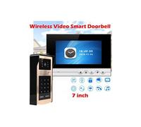 HD 7 pouces couleur LCD visiophone Intercom Sonnette caméra de vision nocturne Royaume-Uni G