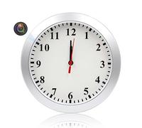 HD1080P Caméras cachées espion enregistreur vidéo nounou pour la sécurité | Horloge murale avec enregistrement en boucle et détection de mouvement - Caméra de surveillance sans WiFi
