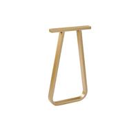 HDEYRSX 1x Pieds de Table,Structure de Banc de Travail,Robuste,Pattes de Meuble en Métal pour Votre Prochain Projet de Bricolage,Table à Manger & Bureau (70cm x 72.5cm,Or)