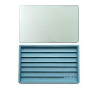 HDOYTXXM Boîte de rangement multi-usages à 3 couches avec capuchon de touches transparent, plateau pour clavier mécanique, boîte de présentation transparente, anti-poussière, organisation