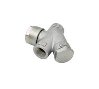 HDPHCRIUN Vanne de piège à vapeur BSP Fil Femelle Chauffe-eau Disque Thermodynamique Acier inoxydable 304 1/2" DN15