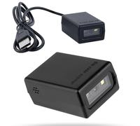 HDWR HD-S20 Scanner de Codes-Barres 2D QR Compact, CMOS Haute Vitesse, Double Ode, Balayage Automatique, 500 Scans par Seconde, Scanner Stationnaire, Conception Durable, COM Virtuel