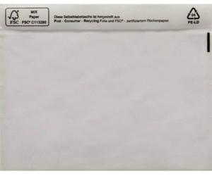HEAD Pochette pour documents 161034500 DIN C5 transparent avec autocollant 250 pc(s)