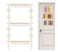Headband Organizer - Holder | Wall-Mounted Hair Bows Holder Head band Hanger,Display Rack, Space-Saving Storage Solution For Living Room, Bedroom, Dormitory, Nursery