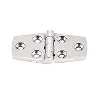 Headerbs Charnière de Porte de Cabine Bateau Marine, Remplacement de Trappe | Finition Polie Miroir, Résistant à la Corrosion en Eau Salée, Idéal pour les Trappes, Compartiments et Couvercles marins.