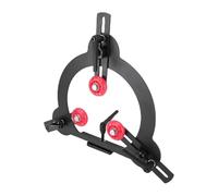 Headerbs Lunette Fixe de Tour, Réglable à 3 Points, Rotation de 12 Pouces | Cadre en Acier, Rouleaux en Caoutchouc, Double Roulement, Tournage sur Bois, Rotation de 14 et 16 Pouces, Blocs de Rehausse