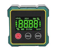 Headerbs Rapporteur D'angle Numérique Base Magnétique 400mAh Rechargeable | Jauge d\'angle électronique pour les pentes, mesures précises du capteur, boîtier ABS pour la construction du bois
