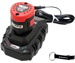 HEADNMORE® Parkside® - Batterie 12 V/2 Ah - 1 batterie PAPK 12 A4 2 Ah + 1 chargeur PLGK 12 A3 + porte-clés HEADNMORE®