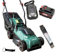 HEADNMORE® Parkside® PRMA 20-Li C3 Tondeuse à gazon sans fil 20 V (avec batterie 4 Ah) + mètre pliant et porte-clés